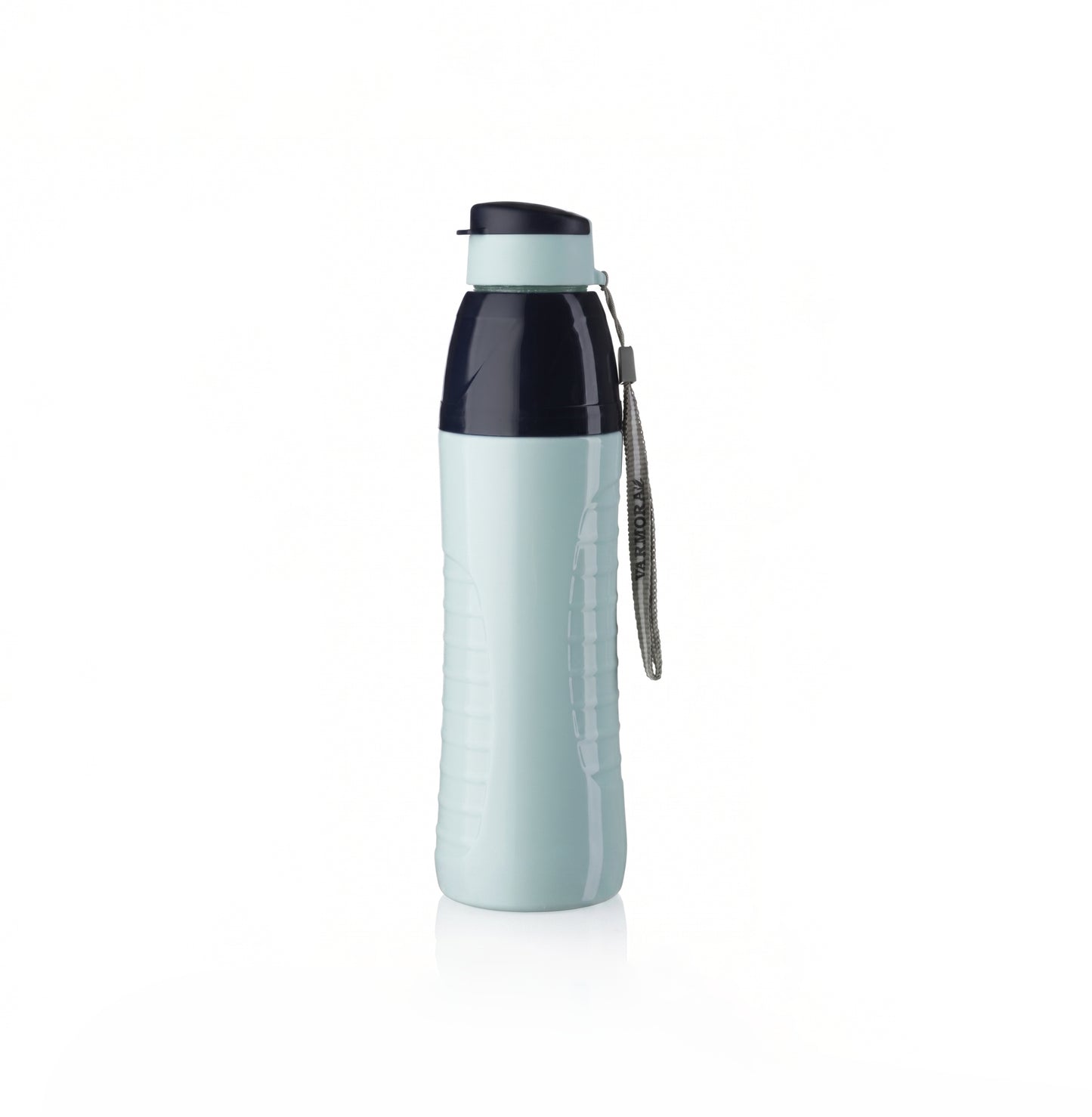 Varmora Gripo - 900 ML Insulated Water Bottle, Plastic Inner, 100% Virgin Plastic, Hot & Cold Compatible