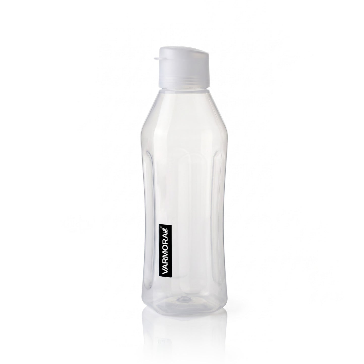 Varmora Aqua Smarty – Plastic Water Bottle, BPA Free, 100% Virgin Plastic, Leak Proof, Ideal for Daily Desk Hydration, 1 Litre.