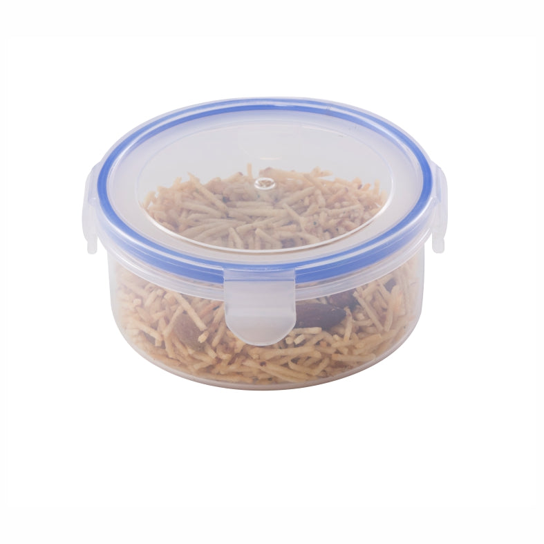 Varmora Clampit Full Set - 3 Pcs Airtight Storage Container Set with Locking Clips, 100% Virgin Plastic, Food Grade & Leak Proof