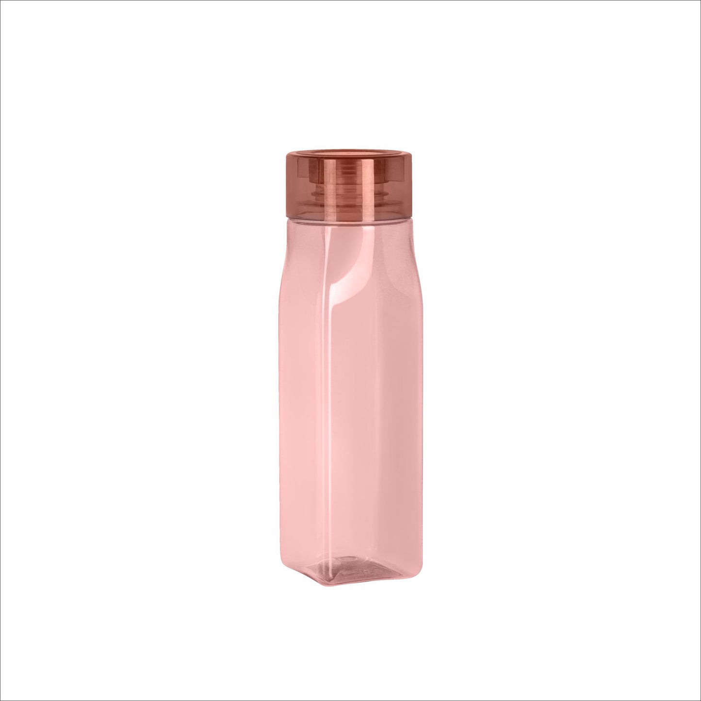 Varmora Aqua Cool Fresh - Transparent Plastic Water Bottle, BPA-Free & Food-Grade Plastic