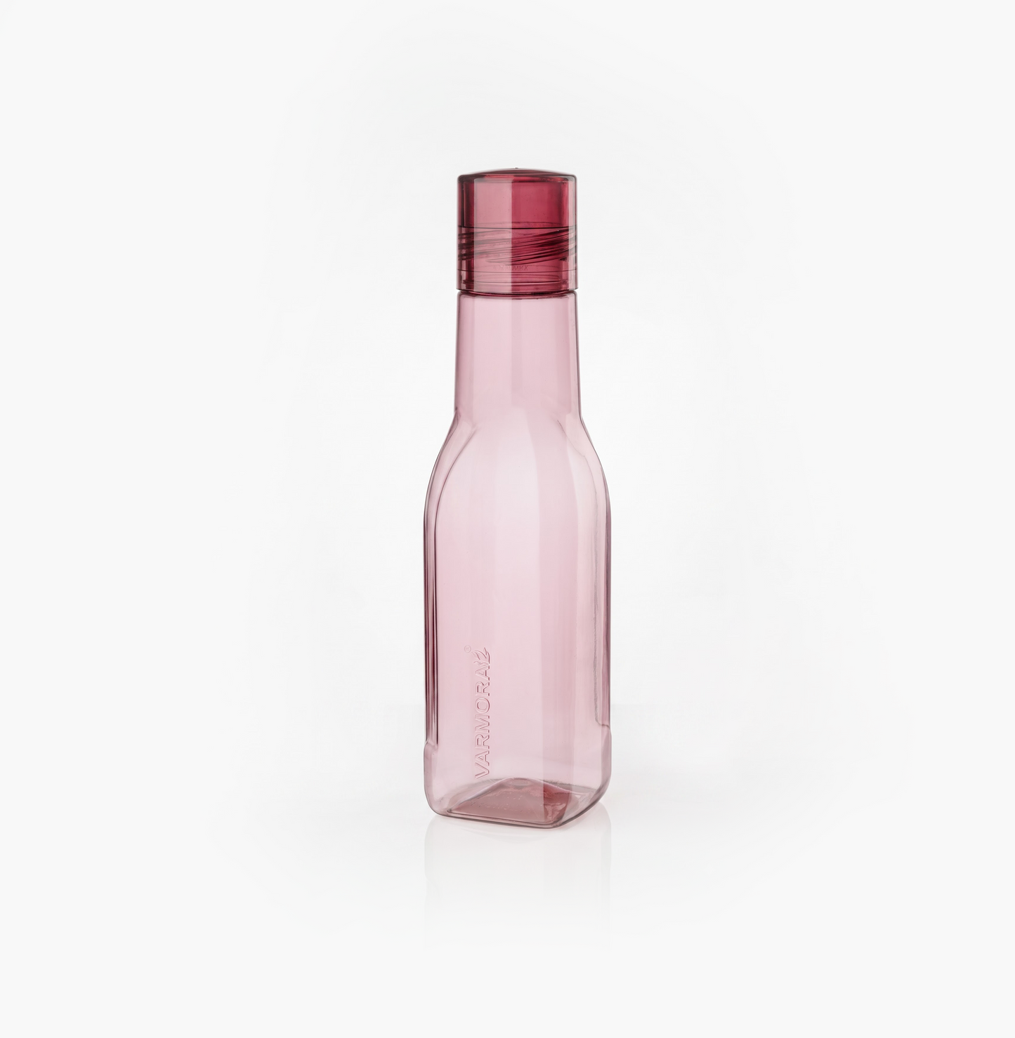 Varmora Aqua Flora – Plastic Water Bottle, BPA Free, 100% Virgin Plastic, Leak Proof, Ideal for Daily Desk Hydration, 500 ml., 750 ml., 1 Litre.