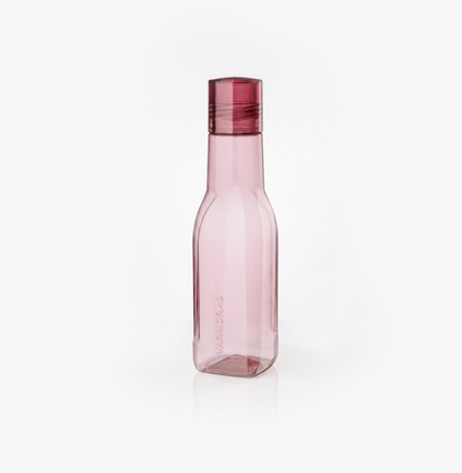 Varmora Aqua Flora – Plastic Water Bottle, BPA Free, 100% Virgin Plastic, Leak Proof, Ideal for Daily Desk Hydration, 500 ml., 750 ml., 1 Litre.