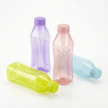Varmora Aqua Fresh – Plastic Water Bottle, BPA Free, Food Grade Plastic, Transparent Design, 1000ml