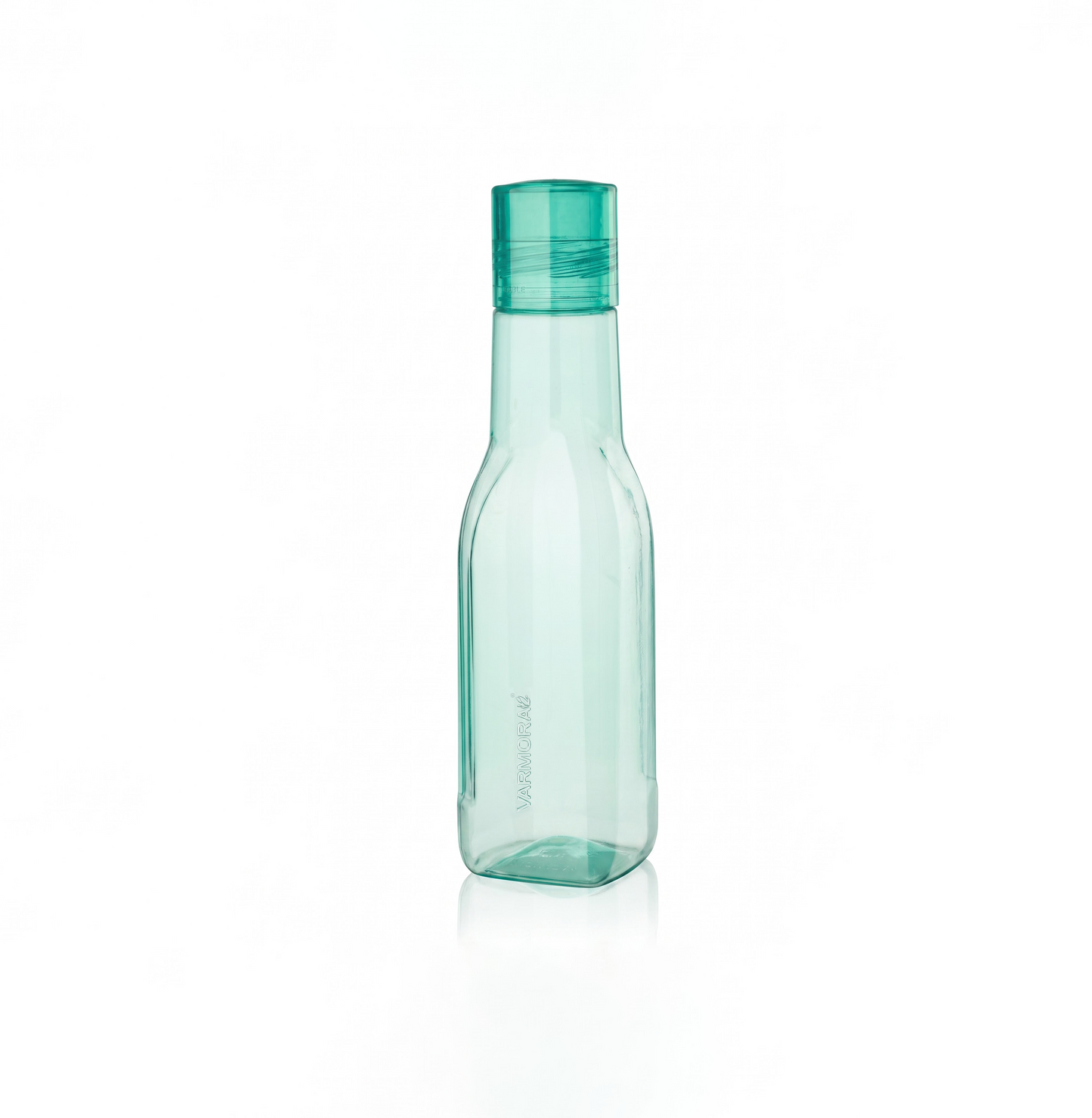 Varmora Aqua Flora – Plastic Water Bottle, BPA Free, 100% Virgin Plastic, Leak Proof, Ideal for Daily Desk Hydration, 500 ml., 750 ml., 1 Litre.