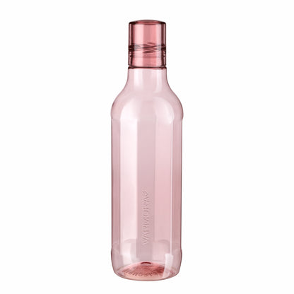 Varmora Aqua Hexa – Plastic Water Bottle, BPA Free, 100% Virgin Plastic, Leak Proof, Ideal for Daily Desk Hydration, 500 ml., 750 ml.
