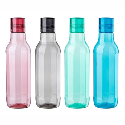 Varmora Aqua Hexa – Plastic Water Bottle, BPA Free, 100% Virgin Plastic, Leak Proof, Ideal for Daily Desk Hydration, 500 ml., 750 ml.