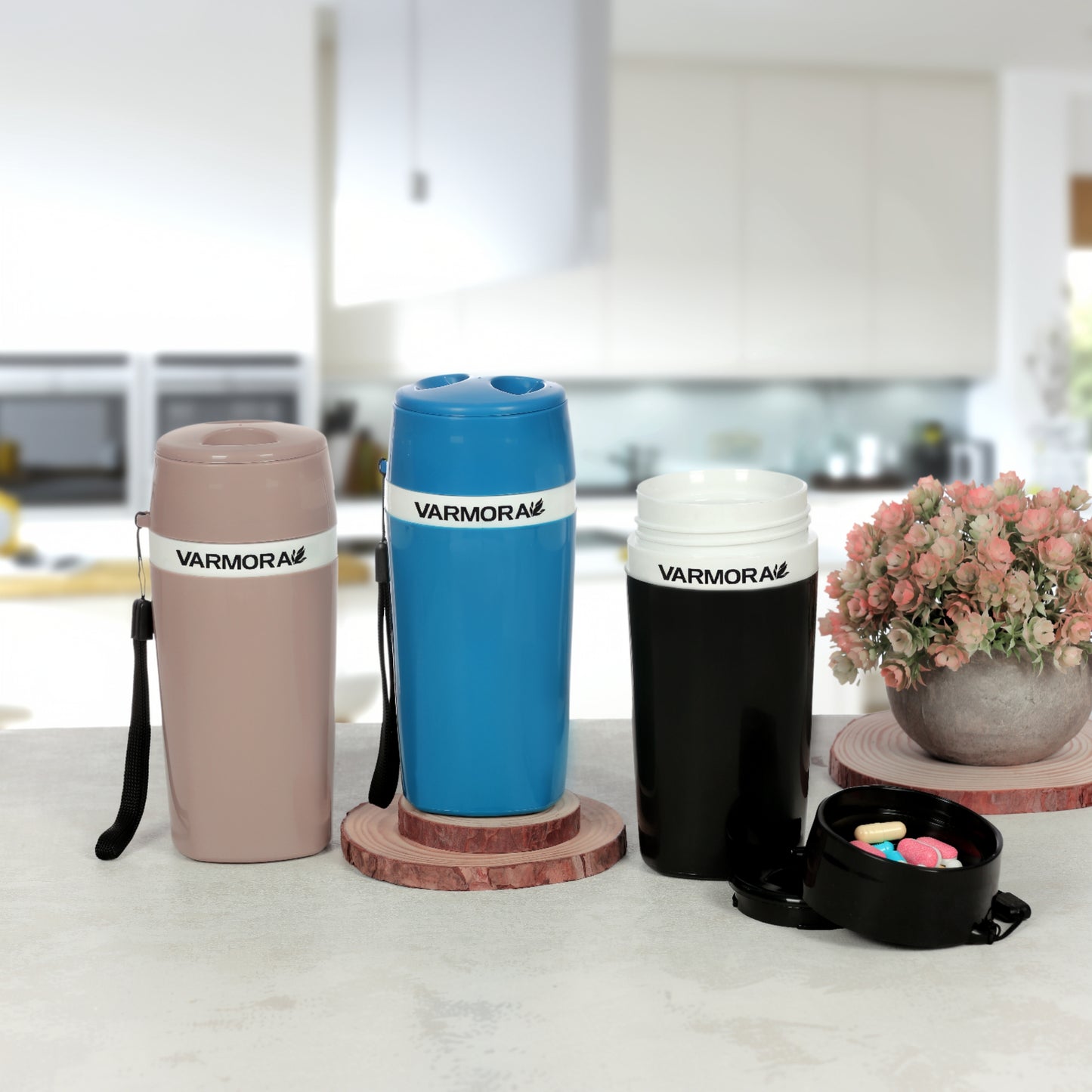 Varmora Aqua Optima 425 ml. – Insulated Water Bottle, BPA-Free, Inner Steel, Food-Grade Plastic