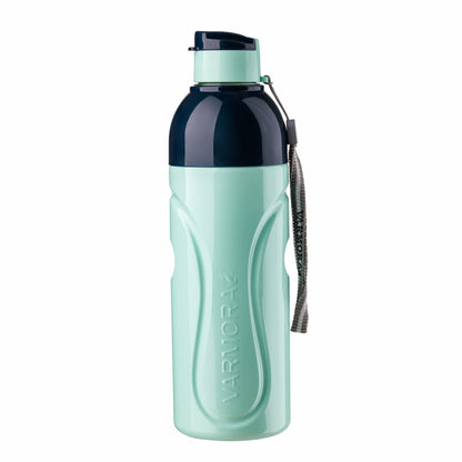Varmora Ares - Insulated Water Bottle, Plastic Inner, 100% Virgin Plastic, warm & Cold Compatible, BPA Free