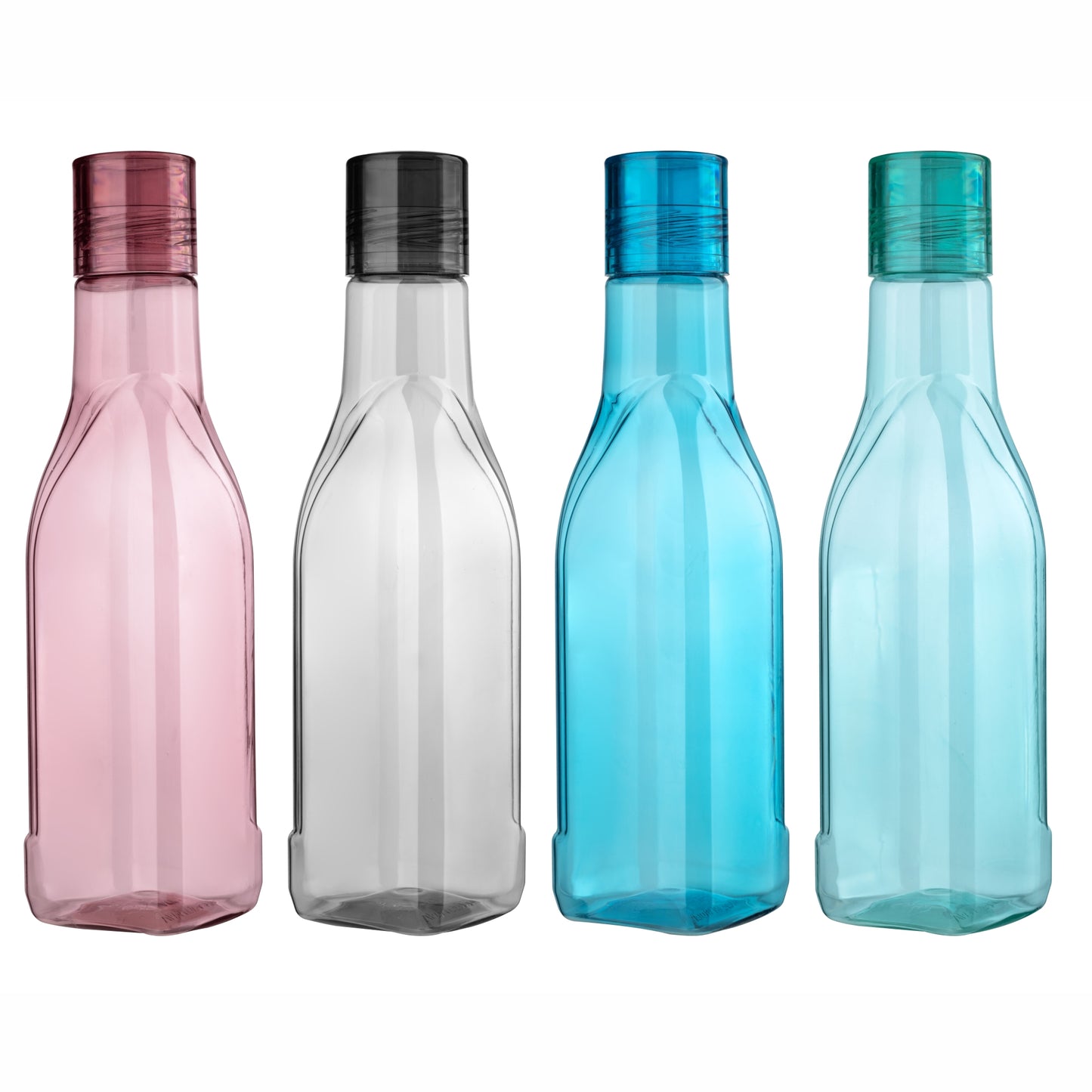 Varmora Aqua Flora – Plastic Water Bottle, BPA Free, 100% Virgin Plastic, Leak Proof, Ideal for Daily Desk Hydration, 500 ml., 750 ml., 1 Litre.