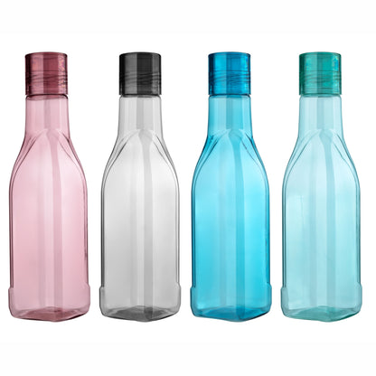 Varmora Aqua Flora – Plastic Water Bottle, BPA Free, 100% Virgin Plastic, Leak Proof, Ideal for Daily Desk Hydration, 500 ml., 750 ml., 1 Litre.