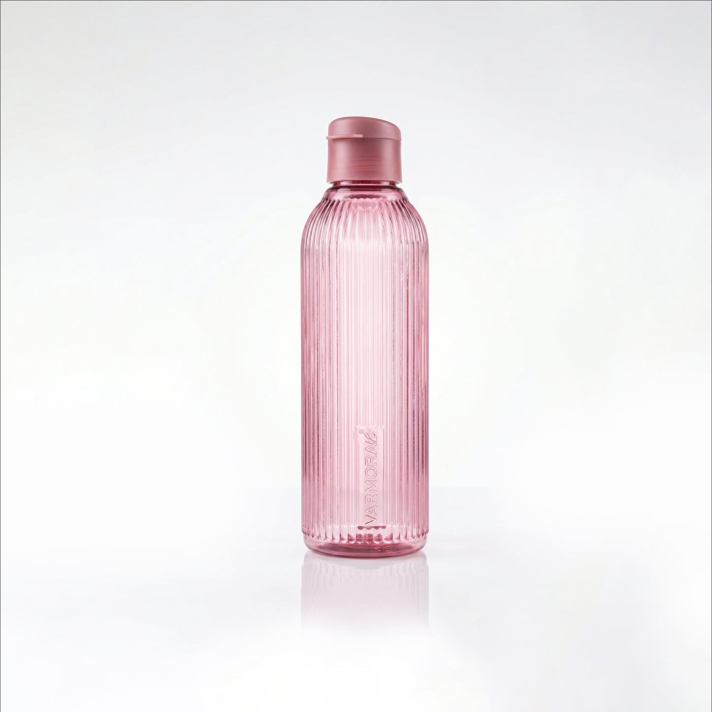 Varmora Aqua Ridge – Plastic Water Bottle, BPA Free, 100% Virgin Plastic, Leak Proof, Ideal for Daily Desk Hydration, 1 Litre.