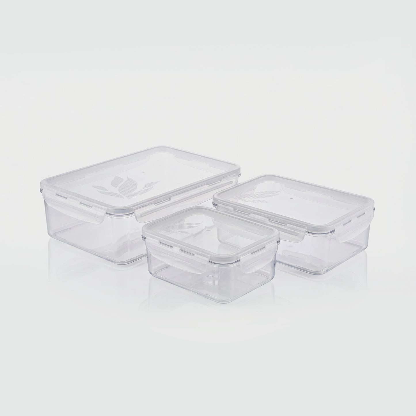 Varmora Clamp It – Rectangle Airtight Storage Container with Clip-Lock Lid, Food-Grade Plastic