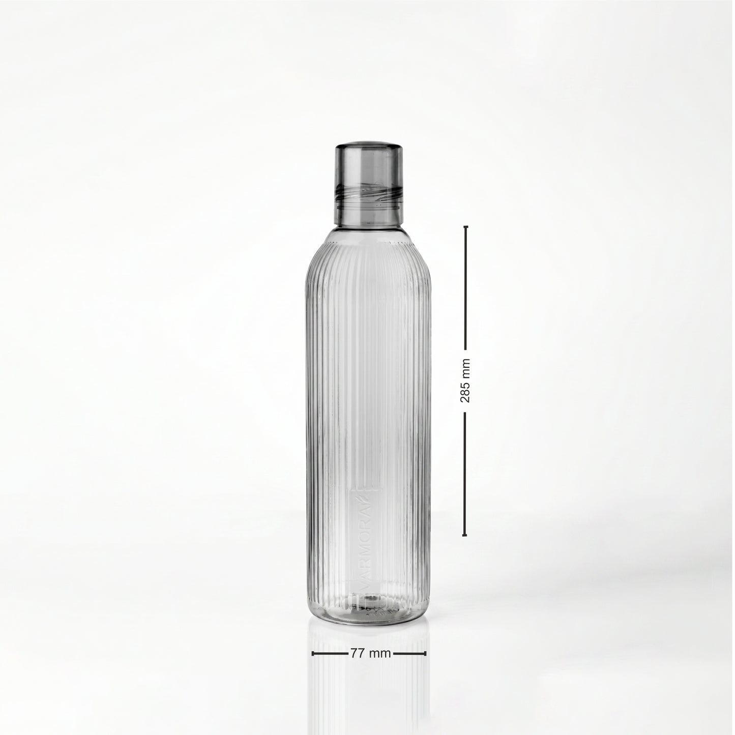 Varmora Aqua Hydroline – Plastic Water Bottle, BPA Free, 100% Virgin Plastic, Leak Proof, 1 Litre.
