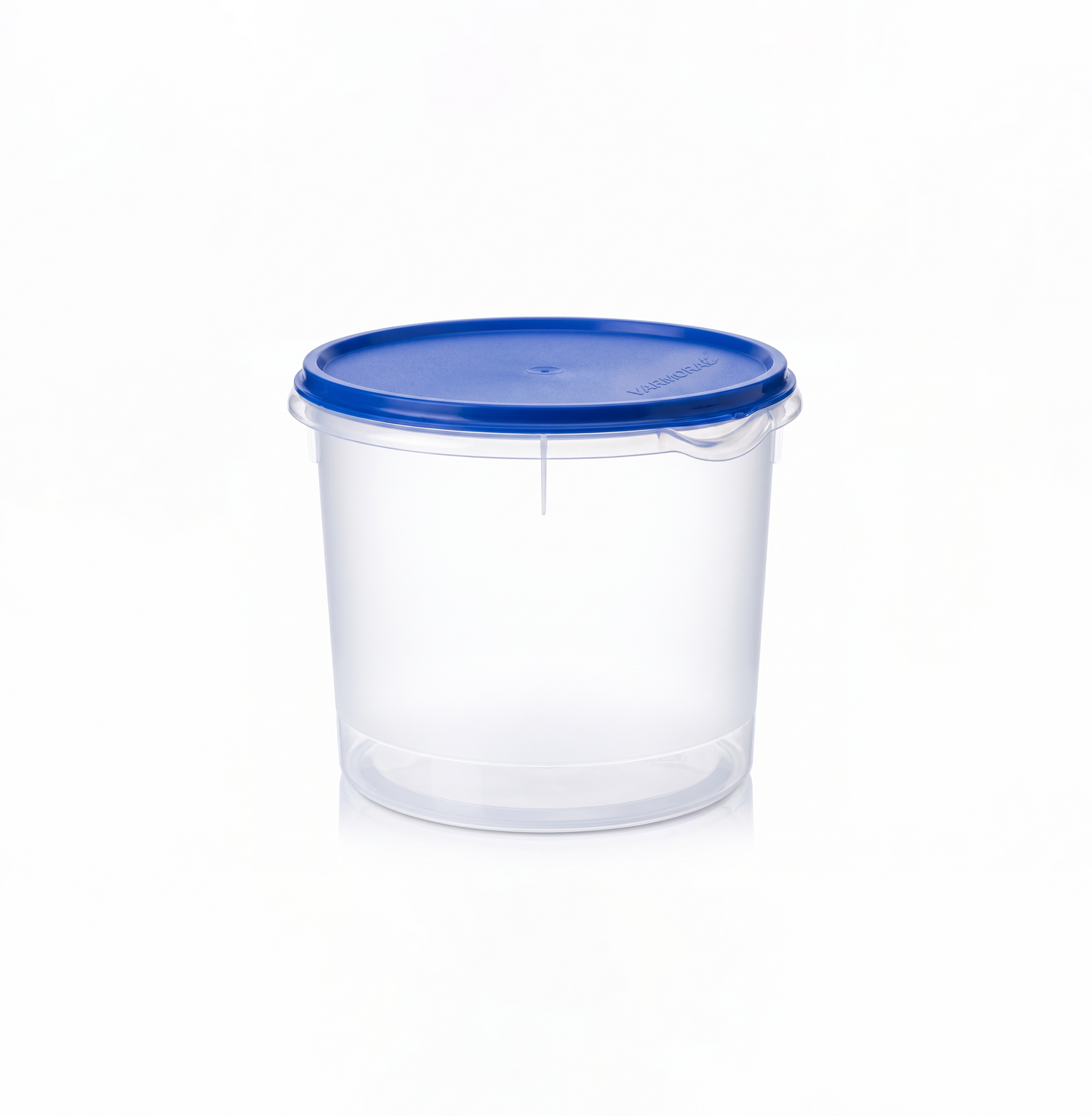 Varmora Magnum Round - Full Set (6 Pcs), Air-Tight Plastic Storage Containers, Food-Grade Plastic