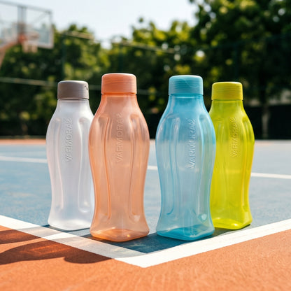 Varmora Aqua Cool – Plastic Water Bottle, BPA Free, 100% Virgin Plastic, Leak Proof, Ideal for Daily Desk Hydration, 1 Litre.