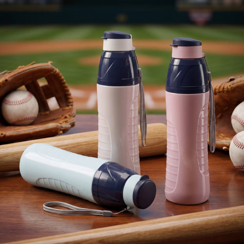 Varmora Gripo - 900 ML Insulated Water Bottle, Plastic Inner, 100% Virgin Plastic, Hot & Cold Compatible
