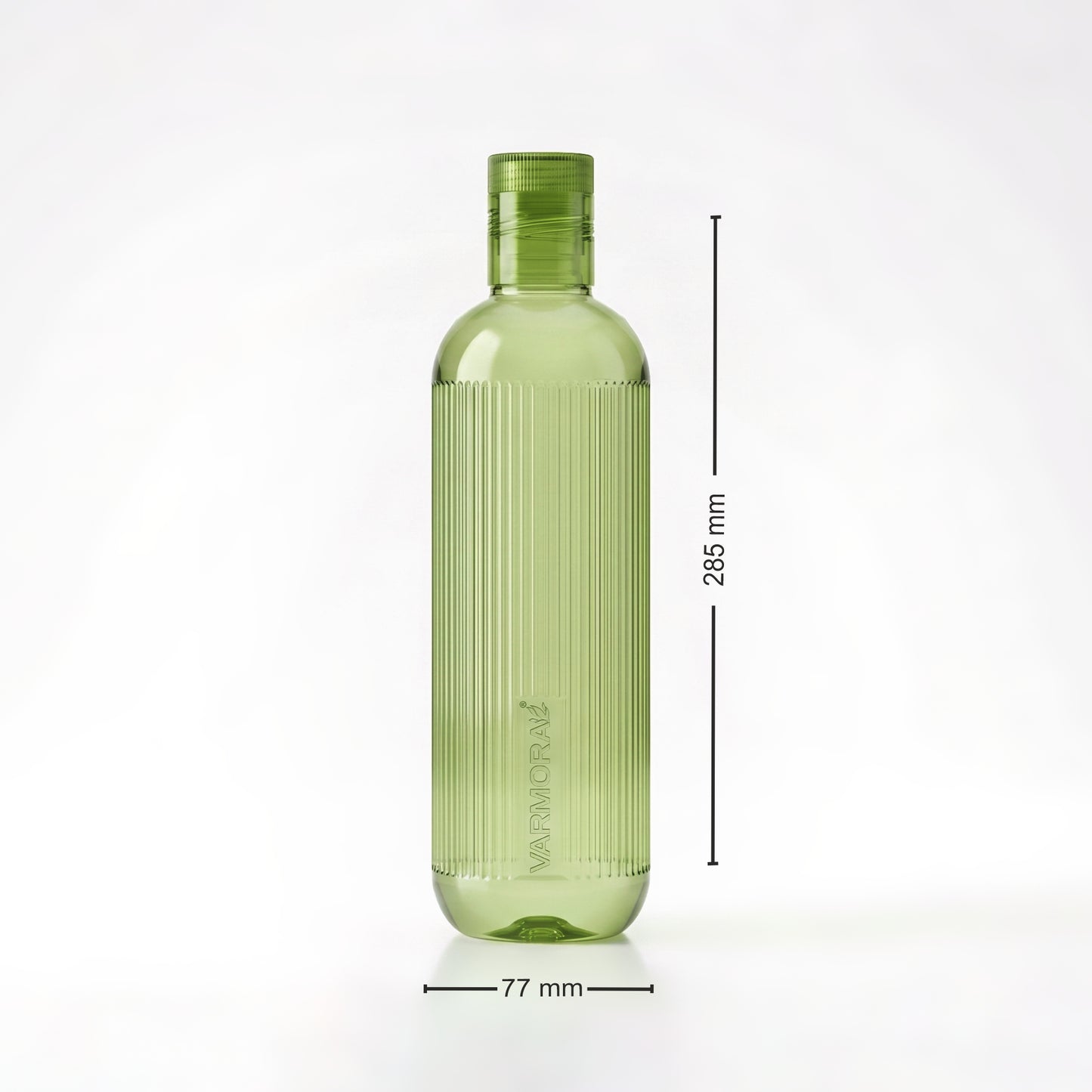 Varmora Aqua Puroline – Plastic Water Bottle, BPA Free, 100% Virgin Plastic, Leak Proof, Ideal for Daily Desk Hydration, 1 Litre.