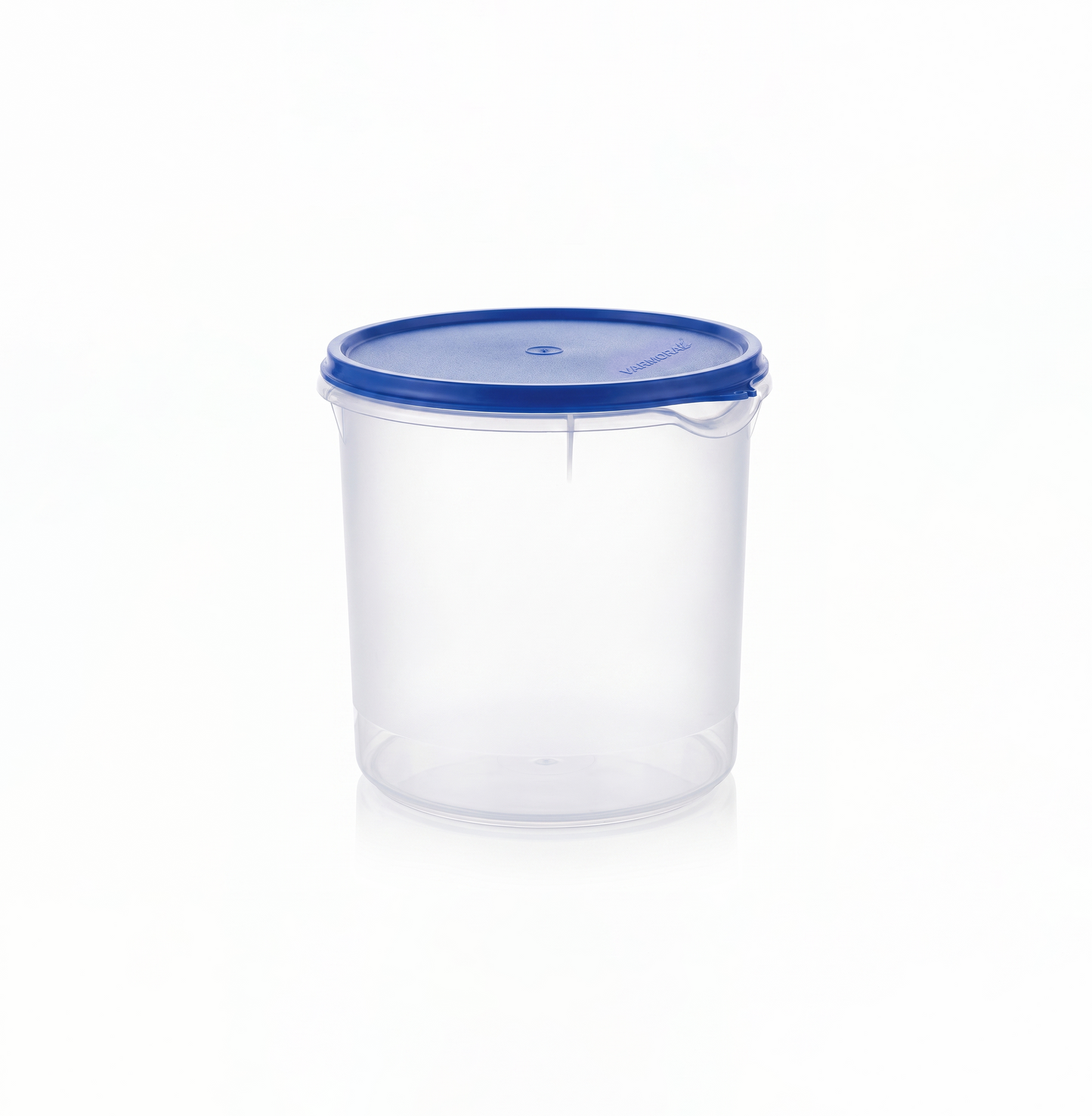 Varmora Magnum Round - Full Set (6 Pcs), Air-Tight Plastic Storage Containers, Food-Grade Plastic