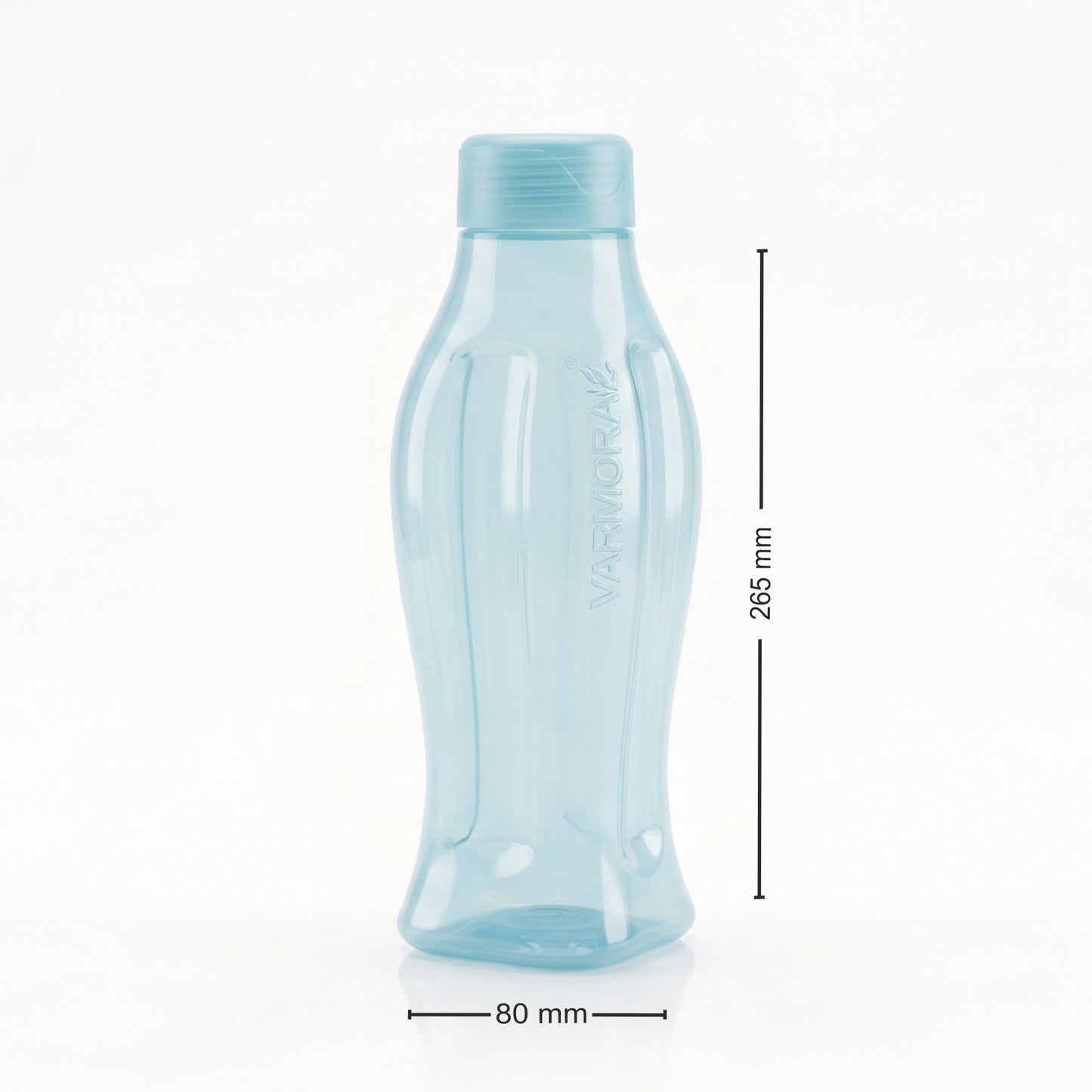 Varmora Aqua Cool – Plastic Water Bottle, BPA Free, 100% Virgin Plastic, Leak Proof, Ideal for Daily Desk Hydration, 1 Litre.