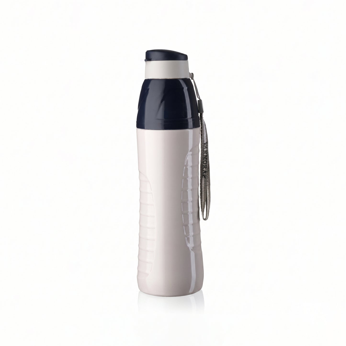 Varmora Gripo - 900 ML Insulated Water Bottle, Plastic Inner, 100% Virgin Plastic, Hot & Cold Compatible