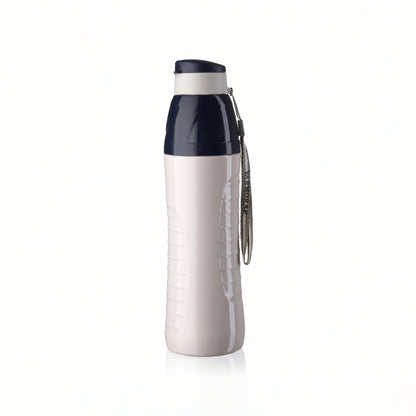 Varmora Gripo - 900 ML Insulated Water Bottle, Plastic Inner, 100% Virgin Plastic, Hot & Cold Compatible