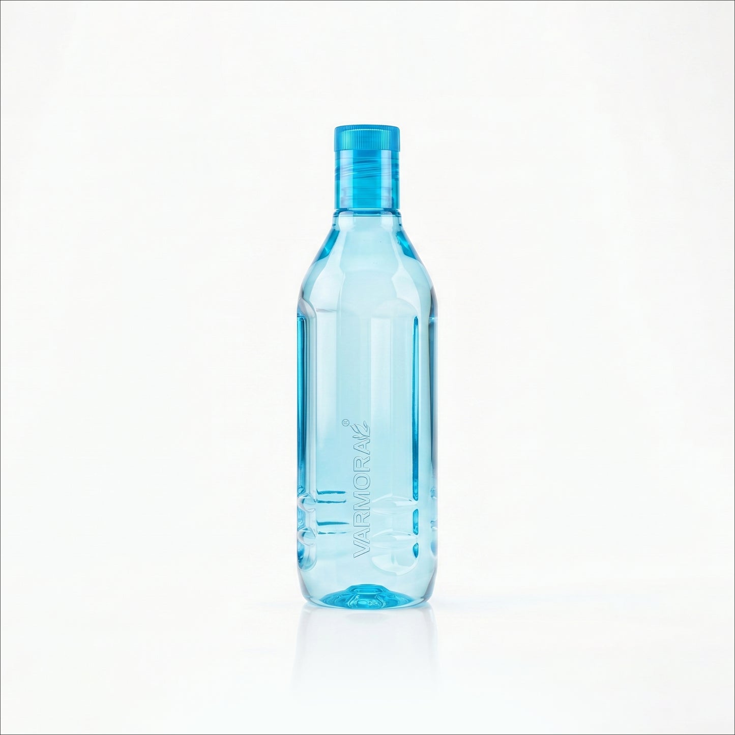 Varmora Aqua Lagoon – Plastic Water Bottle, BPA Free, 100% Virgin Plastic, Leak Proof, Crystal Clarity, 1 Litre.