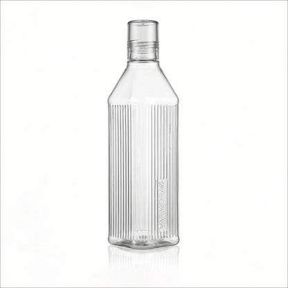 Varmora Aqua Roman – Plastic Water Bottle, BPA Free, 100% Virgin Plastic, Leak Proof, Ideal for Daily Desk Hydration, 1 Litre.