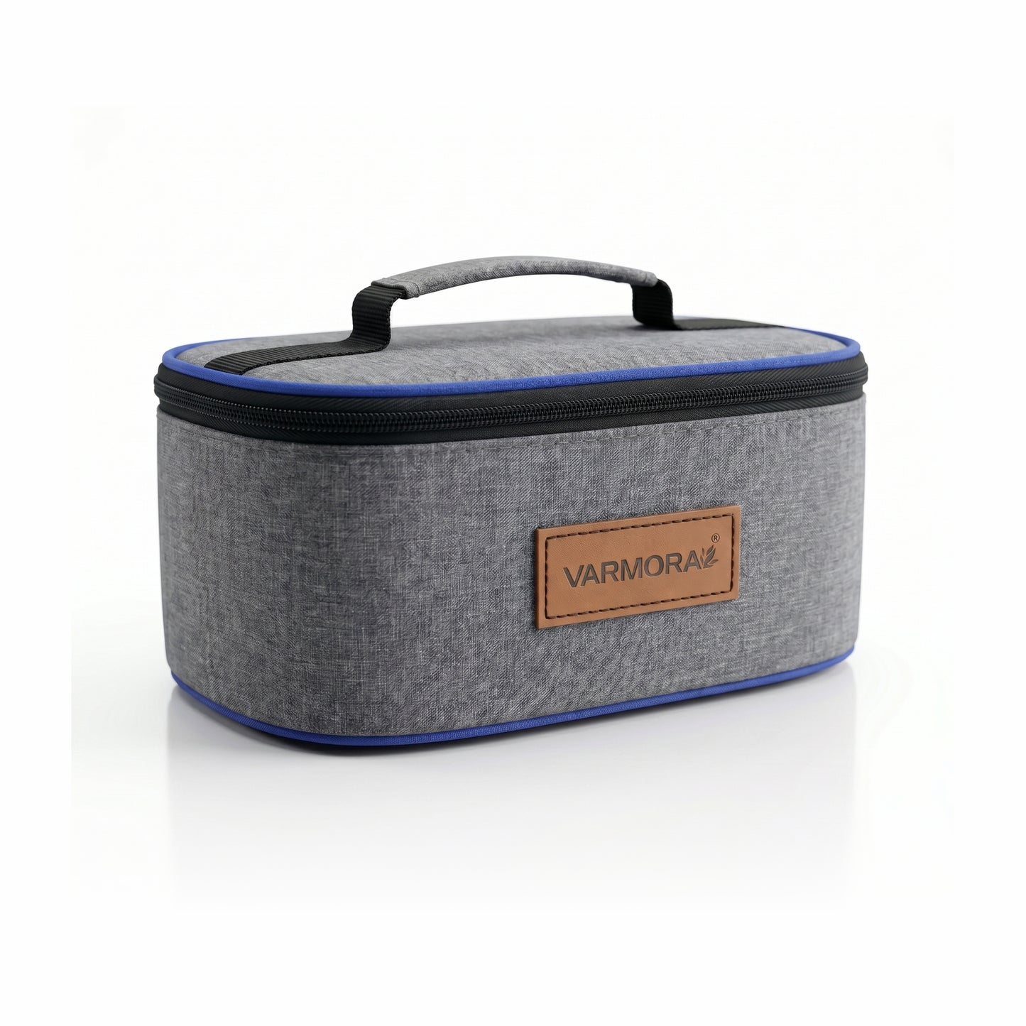 Varmora SS Corporate Delight Tiffin - Stainless Steel 3 Container, Insulated Bag, Airtight & Leak-Proof (Round Container) 100% Food Grade