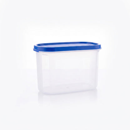 Varmora Magnum Oval Container - Large Plastic Containers With Air-Tight Lid, For Storing Atta, Flour & Rice, BPA-Free, 500 ML, 1200 ML, 1800 ML, 2400 ML