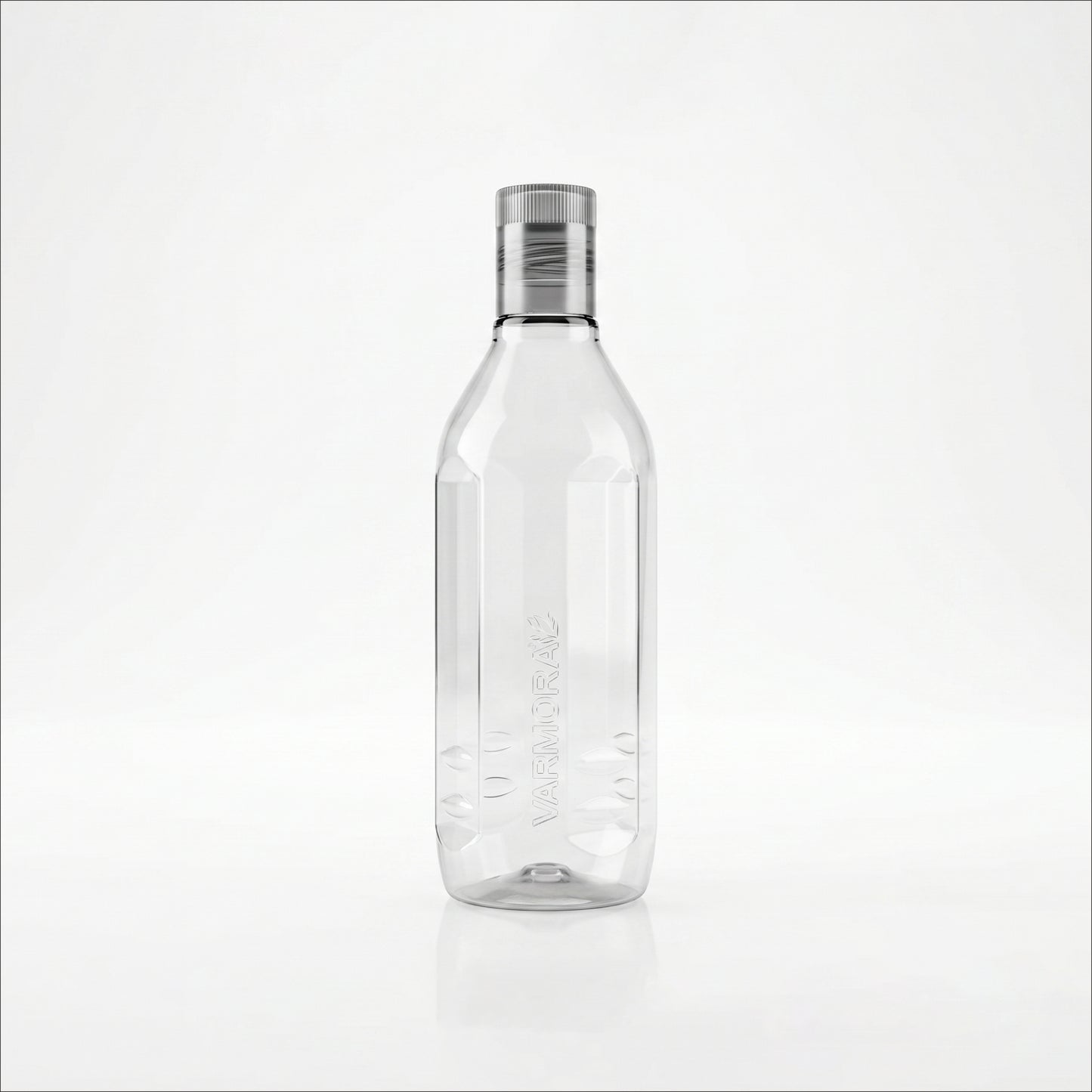 Varmora Aqua Lagoon – Plastic Water Bottle, BPA Free, 100% Virgin Plastic, Leak Proof, Crystal Clarity, 1 Litre.