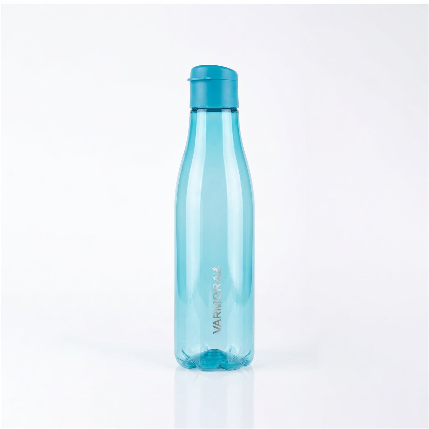 Varmora Aqua Ocean – Plastic Water Bottle, BPA Free, 100% Virgin Plastic, Leak Proof, Ideal for Daily Desk Hydration, 1 Litre.