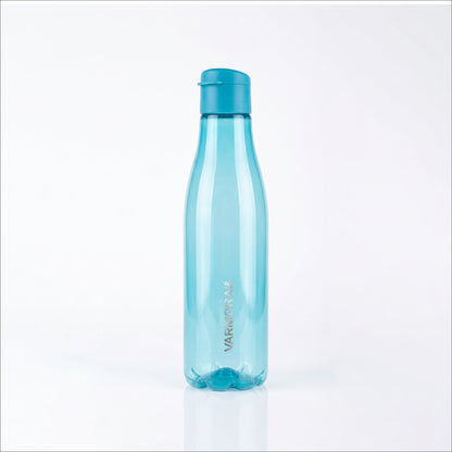 Varmora Aqua Ocean – Plastic Water Bottle, BPA Free, 100% Virgin Plastic, Leak Proof, Ideal for Daily Desk Hydration, 1 Litre.