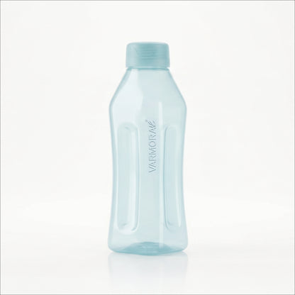 Varmora Aqua Fresh – Plastic Water Bottle, BPA Free, Food Grade Plastic, Transparent Design, 1000ml