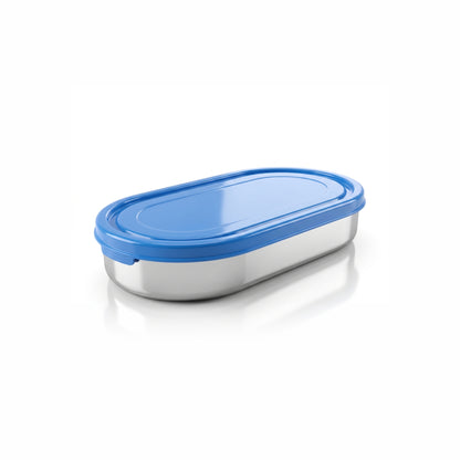 Varmora SS Corporate Delight Tiffin - Stainless Steel 3 Container, Insulated Bag, Airtight & Leak-Proof (Round Container) 100% Food Grade