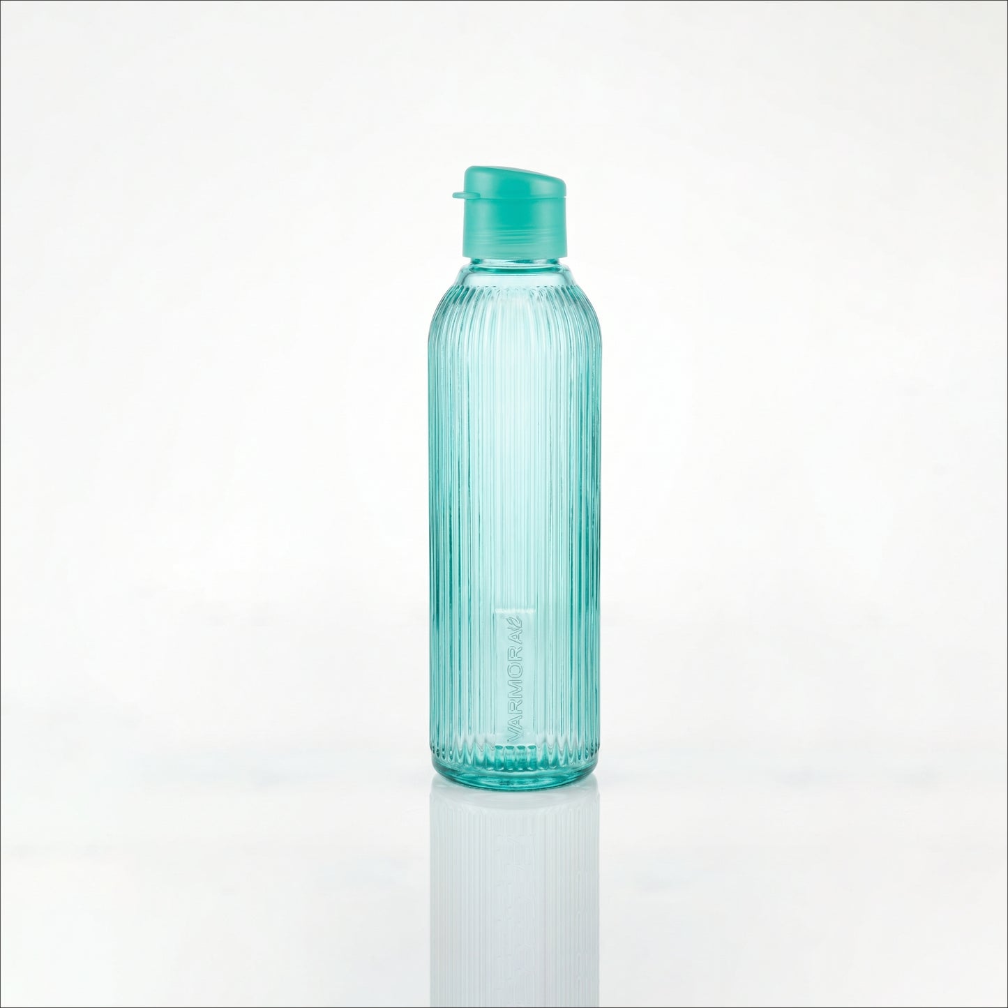 Varmora Aqua Ridge – Plastic Water Bottle, BPA Free, 100% Virgin Plastic, Leak Proof, Ideal for Daily Desk Hydration, 1 Litre.