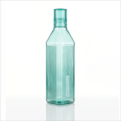 Varmora Aqua Roman – Plastic Water Bottle, BPA Free, 100% Virgin Plastic, Leak Proof, Ideal for Daily Desk Hydration, 1 Litre.
