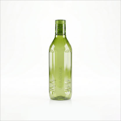 Varmora Aqua Lagoon – Plastic Water Bottle, BPA Free, 100% Virgin Plastic, Leak Proof, Crystal Clarity, 1 Litre.