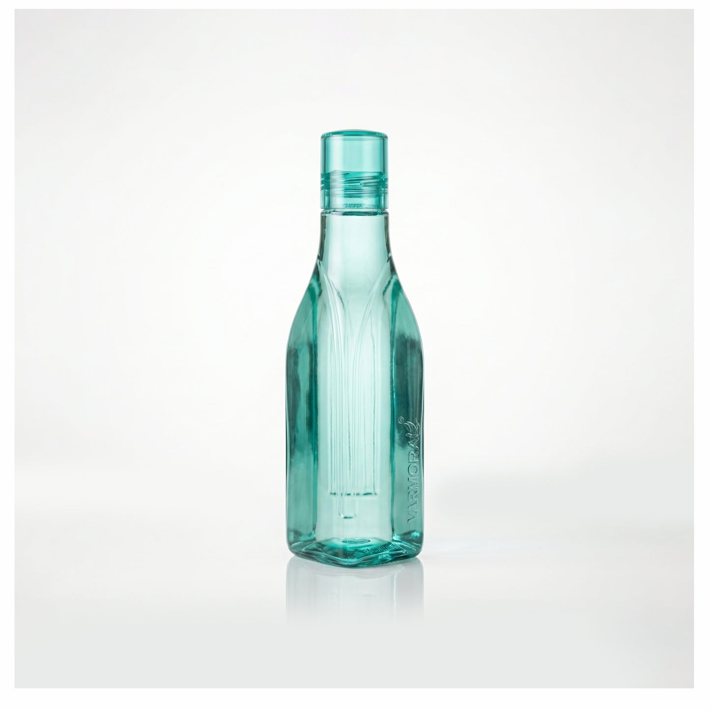 Varmora Aqua Flora – Plastic Water Bottle, BPA Free, 100% Virgin Plastic, Leak Proof, Ideal for Daily Desk Hydration, 500 ml., 750 ml., 1 Litre.