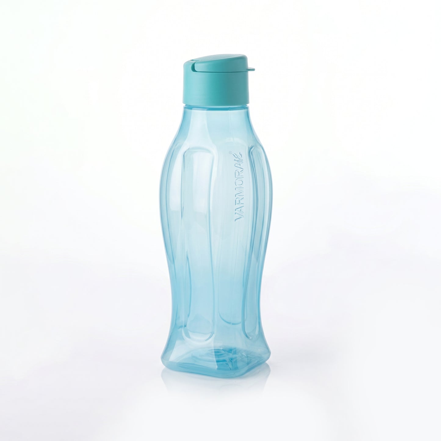 Varmora Aqua Rio – Plastic Water Bottle, BPA Free, 100% Virgin Plastic, Leak Proof, Ideal for Daily Desk Hydration, 500 ml., 750 ml., 1 Litre.