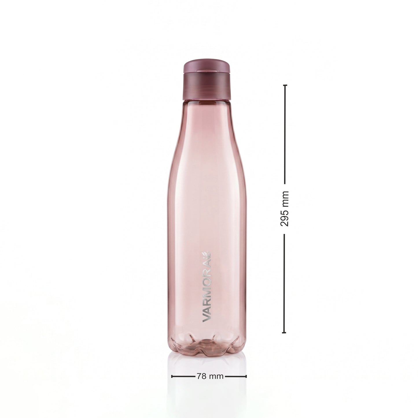 Varmora Aqua Ocean – Plastic Water Bottle, BPA Free, 100% Virgin Plastic, Leak Proof, Ideal for Daily Desk Hydration, 1 Litre.