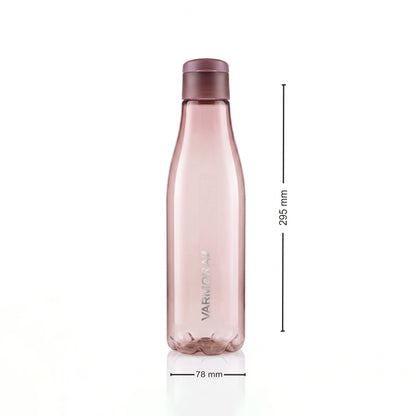 Varmora Aqua Ocean – Plastic Water Bottle, BPA Free, 100% Virgin Plastic, Leak Proof, Ideal for Daily Desk Hydration, 1 Litre.