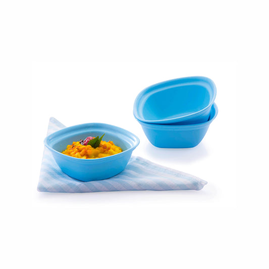 Varmora Bowl - Set of 3, 100% Virgin Plastic, Unbreakable & Food Grade