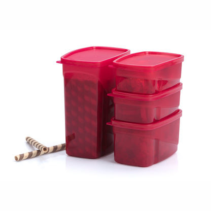 Varmora Smart Saver - Airtight Storage Container Set, 100% Virgin Plastic, Food Grade & Leak Proof