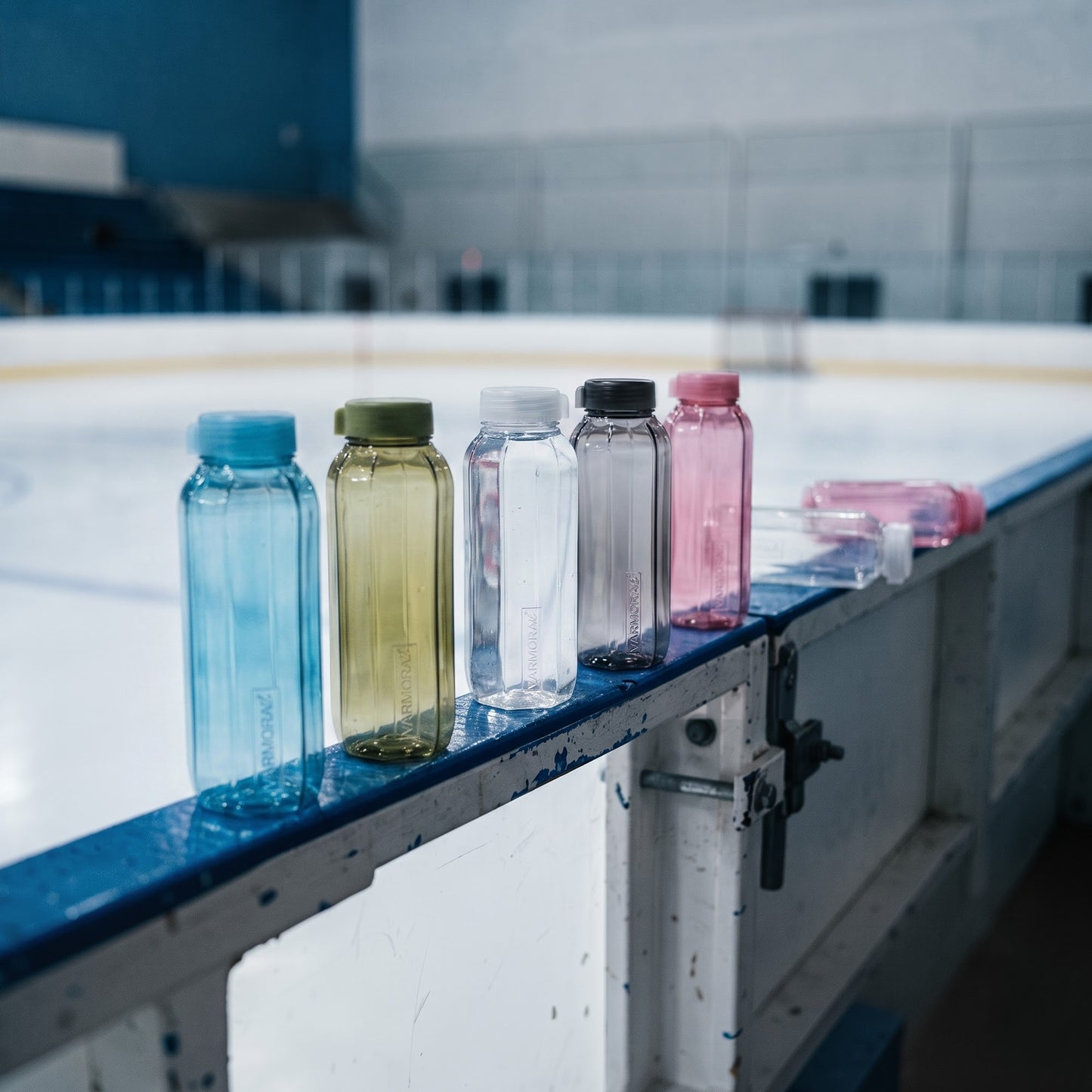 Varmora Aqua Hexaware – Plastic Water Bottle, BPA Free, 100% Virgin Plastic, Leak Proof, 1 Litre.