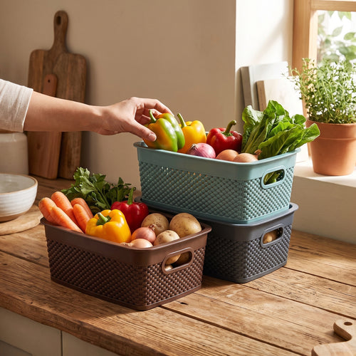 Varmora Organix – Plastic Storage Container Range, Food-Grade & BPA-Free Plastic