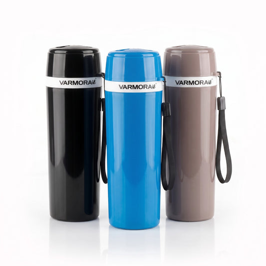 Varmora Aqua Optima 425 ml. – Insulated Water Bottle, BPA-Free, Inner Steel, Food-Grade Plastic