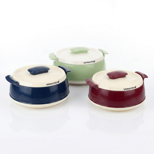 Varmora Roma Casserole - Insulated Hot Pot, Serving 1100 ML , 1600 ML , 2200 ML & 2700 ML