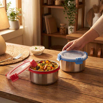 Varmora Clip N Fresh – Airtight Storage Container with Clip Lid, BPA-Free, Food-Grade Plastic