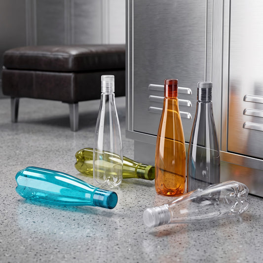 Varmora Aqua Dolly – Plastic Water Bottle, BPA Free, 100% Virgin Plastic, Leak Proof, Ideal for Daily Desk Hydration, 1 Ltr.