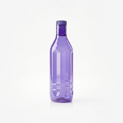 Varmora Aqua Lagoon – Plastic Water Bottle, BPA Free, 100% Virgin Plastic, Leak Proof, Crystal Clarity, 1 Litre.